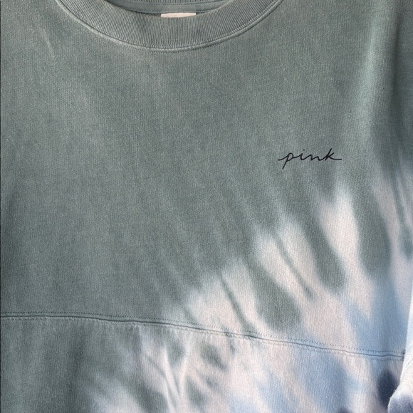 PINK oversize tie dye sweatshirt - Picture 3 of 6